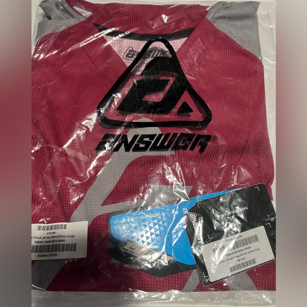 Men’s Answer Motocross Jersey Large